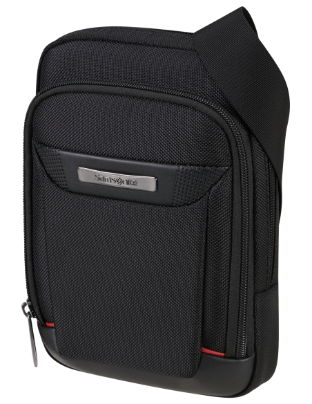 Sac porté croisé S Samsonite Pro-DLX 6 Noir, vue de trois quarts
