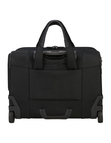 Bureau mobile 2 roues 15.6 pouces Samsonite Pro-DLX 6 Noir, vue arrière