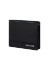Portefeuille compact en cuir 6 cartes et monnaie Samsonite Pro-DLX 6 SLG Noir, réf. 144539-1041
