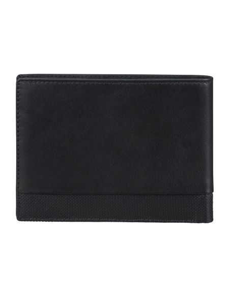 Portefeuille en cuir 8 cartes et billets Samsonite Pro-DLX 6 SLG Noir, vue arrière