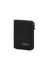 Portefeuille en cuir 8 cartes et monnaie zippée Samsonite Pro-DLX 6 SLG Noir, réf. 144545-1041