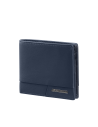 Portefeuille compact en cuir 9 cartes Samsonite Pro-DLX 6 SLG Night Blue, réf. 144549-1615