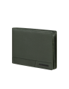 Portefeuille en cuir 10 cartes et monnaie Samsonite Pro-DLX 6 SLG Vert, réf. 144537-1388