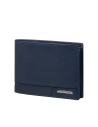 Portefeuille en cuir 10 cartes et monnaie Samsonite Pro-DLX 6 SLG Night Blue, réf. 144537-1615