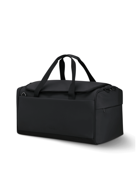 Sac 72H Lipault Lost In Berlin Noir, vue de trois quarts