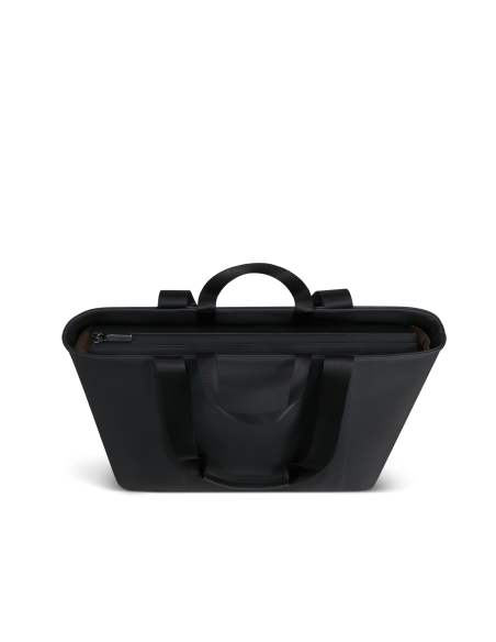 Cabas Carry-Away Lipault Lost In Berlin Noir, fermeture supérieure zippée