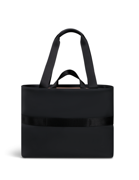Cabas Carry-Away Lipault Lost In Berlin Noir, passant arrière pour valise