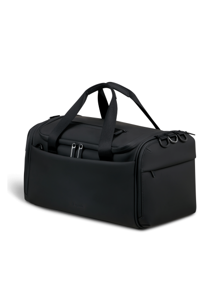 Sac à langer 2.0 Lipault Lost In Berlin Noir, vue de trois quarts