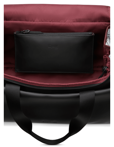 Sac à langer 2.0 Lipault Lost In Berlin Noir, pochette intérieure amovible