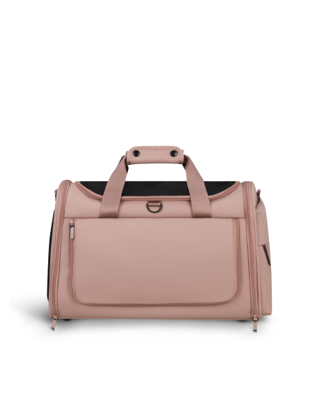 Sac pour animaux Lipault Lost In Berlin Rose Quartz, panneau avant fermé