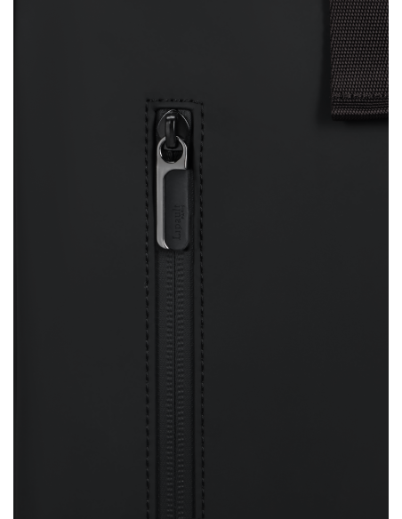 Mini Rolltop Lipault Lost In Berlin Noir, détail de la fermeture