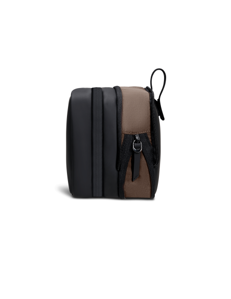 Trousse Split Lipault Lost In Berlin Noir, profil avec extension ouverte