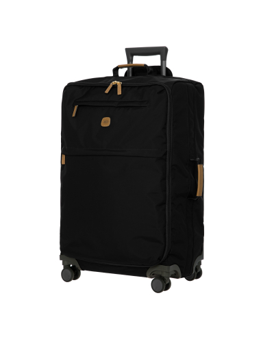 Valise 71 cm Bric’s X-Travel Black, vue de trois quarts côté opposé