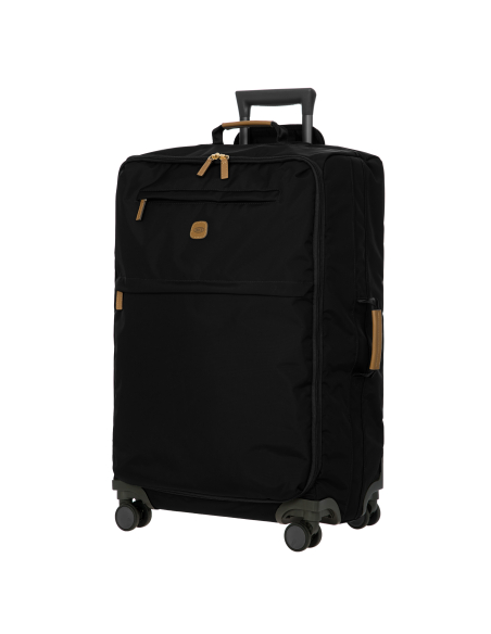 Valise 71 cm Bric’s X-Travel Black, vue de trois quarts côté opposé