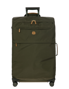 Valise soute 4 roues 77 cm Bric’s X-Travel Olive, référence BXL58145.078