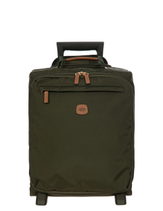Valise sous-siège 2 roues 45 cm Bric’s X-Travel Olive, référence BXL58103.078