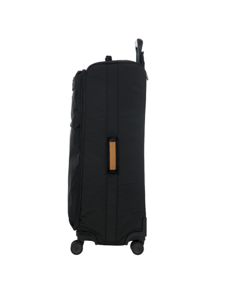 Valise 77 cm Bric’s X-Travel Black, vue de profil