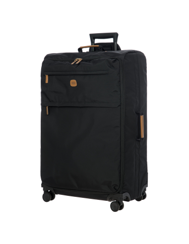 Valise 77 cm Bric’s X-Travel Black, vue de trois quarts côté opposé