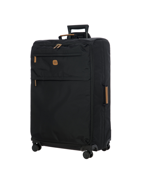 Valise 77 cm Bric’s X-Travel Black, vue de trois quarts côté opposé