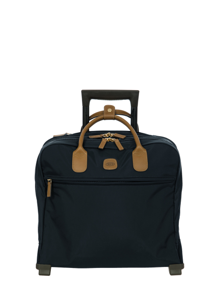 Bureau mobile 2 roues 35 cm Bric’s X-Travel Ocean Blue, référence BXL38124.050