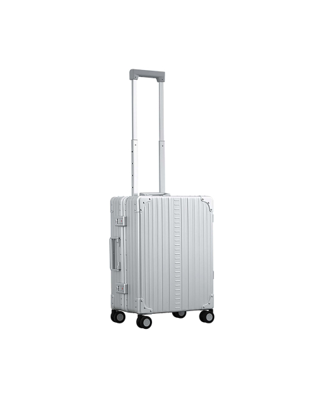 Valise Trunk ALEON 55 cm Platinum, vue de trois quarts