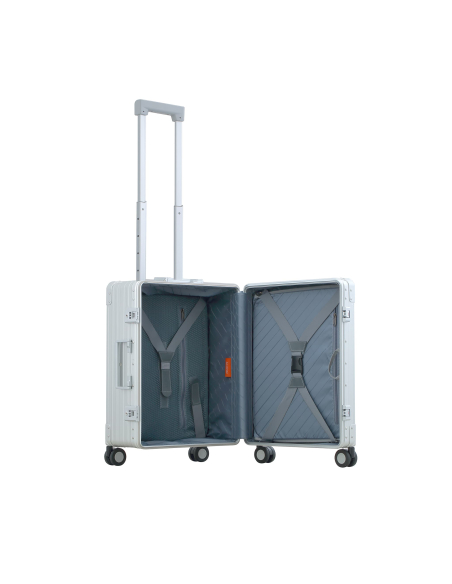 Cabine ALEON Suiter 55 cm Platinum, intérieur et porte-habits