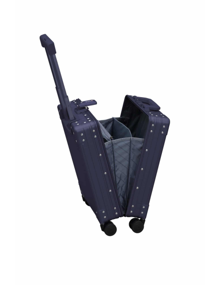 Valise business ALEON 49,5 cm Sapphire, intérieur ouvert