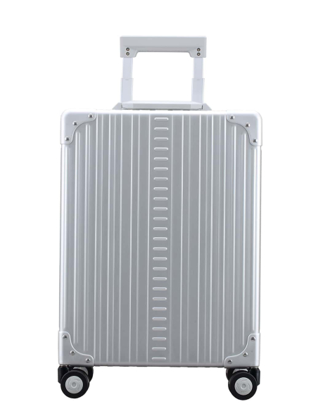 Valise business aluminium 4 roues 55 cm ALEON Platinum, référence 2255-PL-C