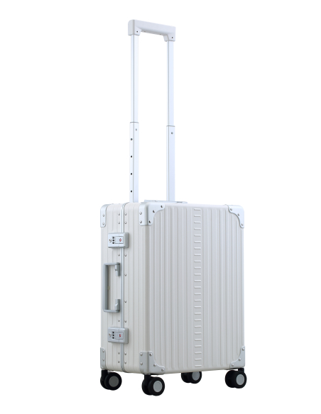 Valise cabine ALEON Fortis 55 cm Snow White, vue de trois quarts