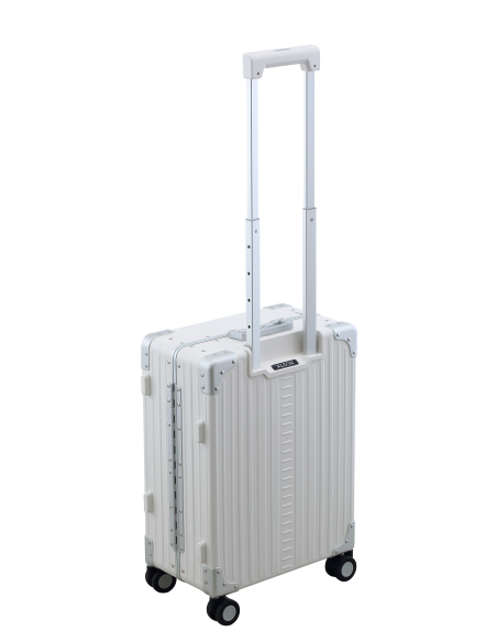 Valise cabine ALEON Fortis 55 cm Snow White, dos et charnière
