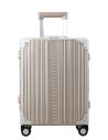 Valise cabine aluminium 4 roues 55 cm ALEON Fortis Rose Gold, référence ACF-2155240-RG