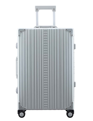 Valise soute aluminium 4 roues 67 cm ALEON Platinum, référence 2655-PL-C