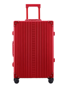 Valise soute aluminium 4 roues 67 cm ALEON Ruby, référence 2655-RU-C