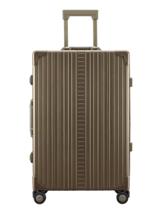 Valise soute aluminium 4 roues 67 cm ALEON Bronze, référence 2655-BR-C