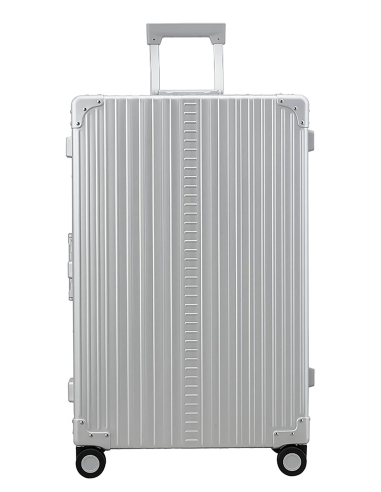 Valise soute aluminium 4 roues 76 cm ALEON Platinum, référence 3055-PL-C
