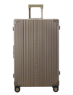 Valise soute aluminium 4 roues 76 cm ALEON Bronze, référence 3055-BR-C