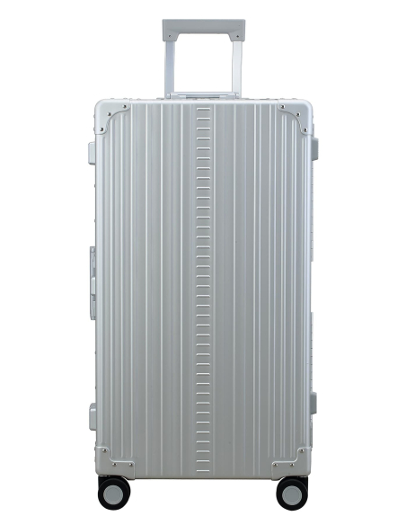 Valise Trunk aluminium 4 roues 78 cm ALEON Platinum, référence 3019-PL-C
