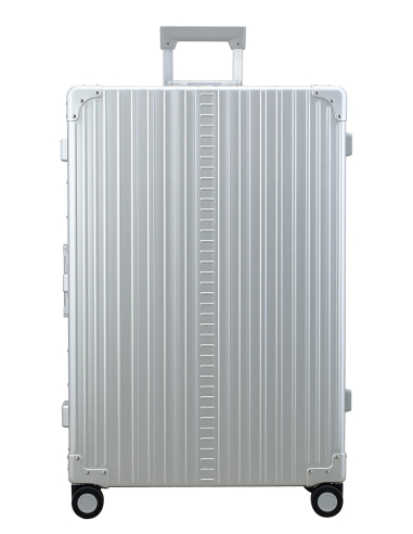 Valise long séjour aluminium 4 roues 81 cm ALEON Platinum, référence 3255-PL-C