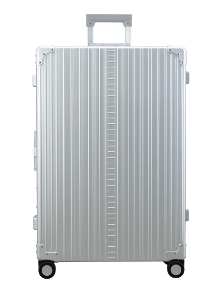 Valise long séjour aluminium 4 roues 81 cm ALEON Platinum, référence 3255-PL-C