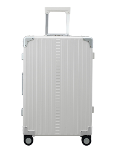 Valise soute aluminium 4 roues 67 cm ALEON Fortis Snow White, référence ACF-2655-SW