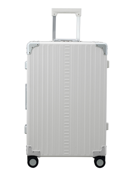 Valise soute aluminium 4 roues 67 cm ALEON Fortis Snow White, référence ACF-2655-SW