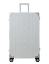 Valise soute aluminium 4 roues 76 cm ALEON Fortis Snow White, référence ACF-3055-SW