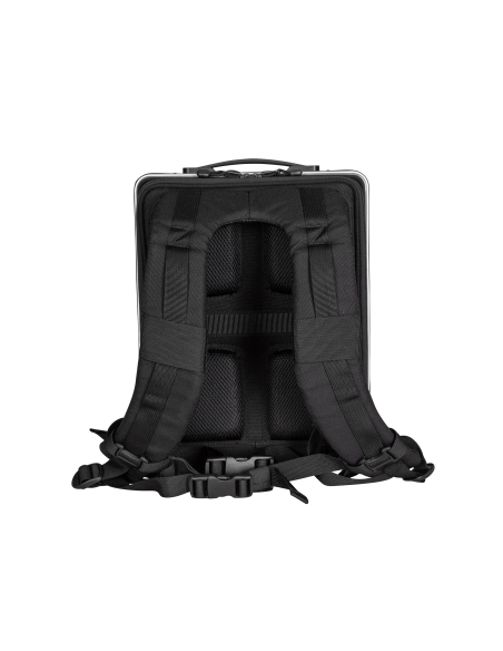 Sac à dos photo aluminium 42 cm ALEON Platinum, dos et bretelles