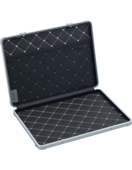 Housse ordinateur aluminium 16 pouces ALEON Platinum, intérieur rembourré