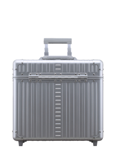 Pilot case aluminium 2 roues 42 cm ALEON Platinum, référence 1700120-PL-C