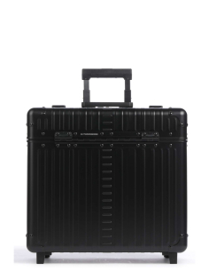 Pilot case aluminium 2 roues 42 cm ALEON Onyx, référence 1700120-ON-C