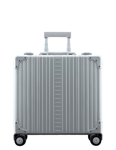 Pilot case Deluxe aluminium 4 roues 45 cm ALEON Platinum, référence 1837-PL-C