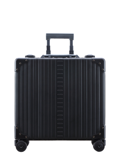 Pilot case Deluxe aluminium 4 roues 45 cm ALEON Onyx, référence 1837-ON-C
