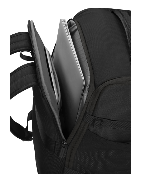 Sac à dos Samsonite 2FIT Noir, compartiment ouvert avec ordinateur et tablette