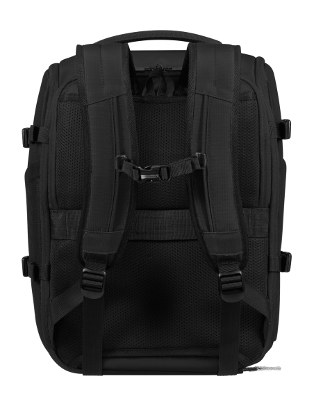 Dos du sac Samsonite 2FIT Noir, bretelles réglables et sangle de poitrine
